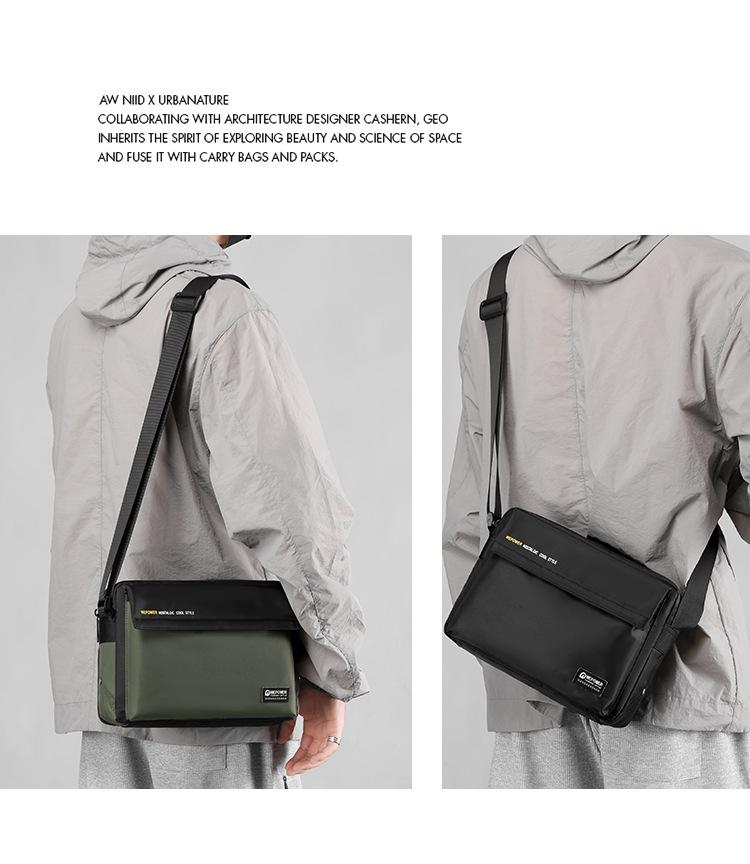 Новая мужская легкая повседневная модная сумка кроссбоди через плечо для путешествий и активного отдыха