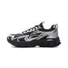 Li Ning Carefree V2 Амортизирующие Скользкие Устойчивые к истиранию Упругие Низкие Кроссовки для бега Женские Черный Серебристый ARXV008-2