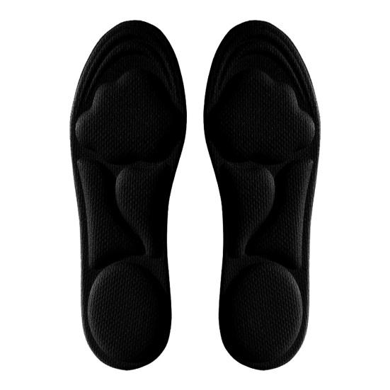 Arch Support Insoles Memory Foam Shock Absorption Shoe Insoles Pressure Relief Shoe Inserts for Men Women Cut-to-Size Sports Insoles
