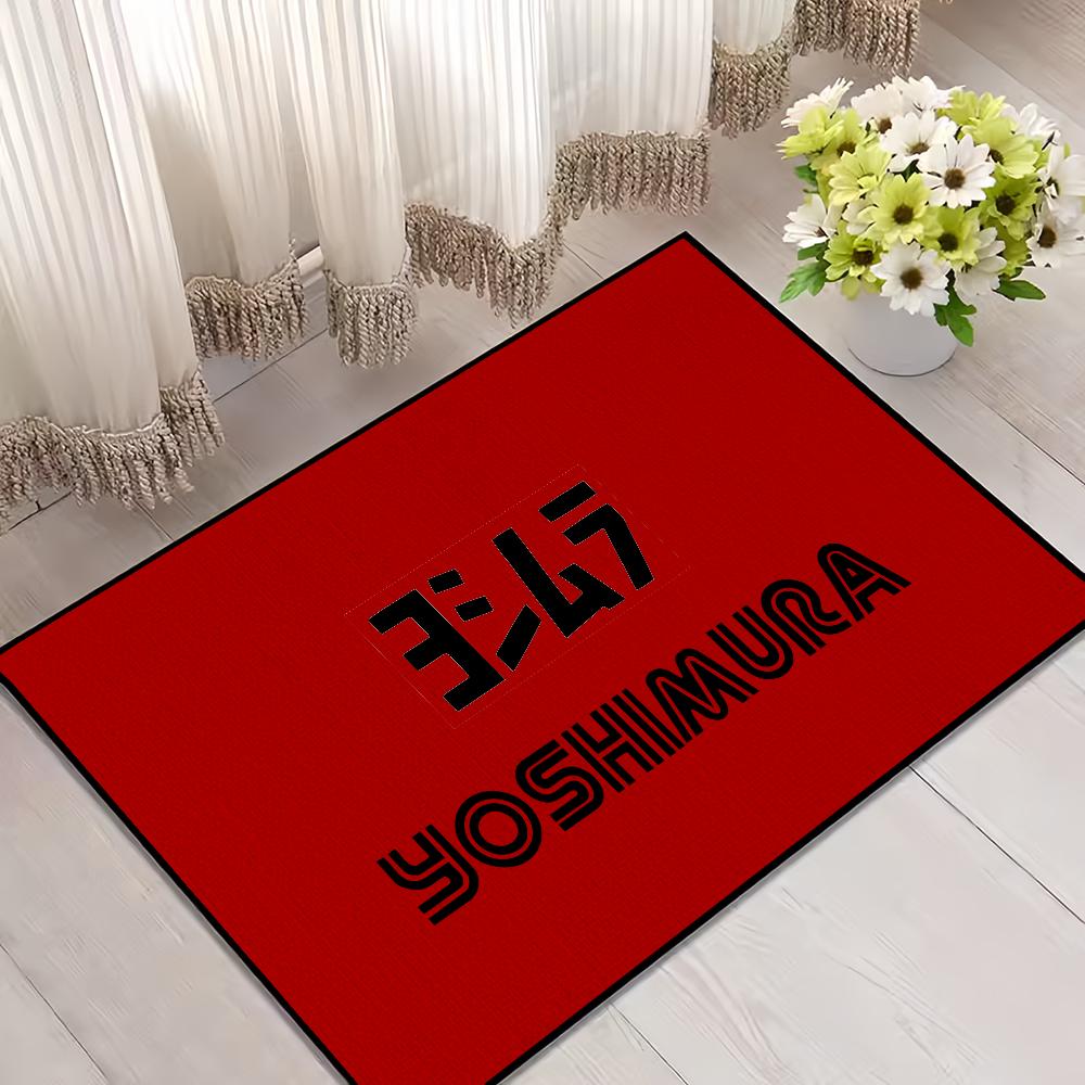 Круглый коврик с роскошным логотипом Y-YoshimuraS Для дома Спальни Декорация Кухни Ванной Супервпитывающий Коврик Ковер Для ног Нескользящий