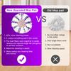 3/6 штук Сменная насадка для швабры, совместимая с Vileda Easy Wring Spin Mop, для сменных насадок из микрофибры O-Cedar