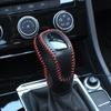 Автомобильные кожаные карбоновые чехлы для рычагов переключения передач для Volkswagen Sagitar Аксессуары для VW Passat