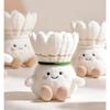 Creative Plush Doll Furry Bag Decor Pendant New Badminton Keychain  Friends Gifts