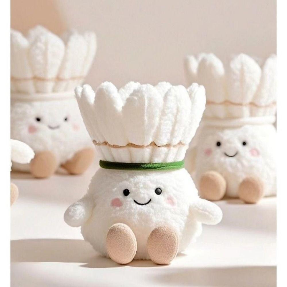 Creative Plush Doll Furry Bag Decor Pendant New Badminton Keychain  Friends Gifts