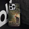 Чехол для телефона C-Chainsaw Man R-Reze Для iPhone 16,15,14,13,12,11,8,7,Pro,Max,Plus,Mini,XS,SE Противоударный Черный Матовый Жесткий