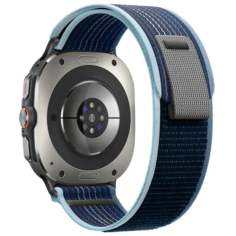 Нейлоновый ремешок Trail Loop для Samsung Galaxy Watch Ultra 47 мм Без зазоров Спортивный браслет Ремешок для Samsung Watch Ultra band Correa