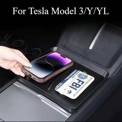 Для Tesla Model 3/Y/YL Центральная консоль Подлокотник Органайзер для хранения Ящик для хранения Аксессуары для хранения Автомобиль Интерьер Аксессуары