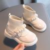 Children Girls' Ankle Boots Winter Baby Fur Warm Plush Platform Little Toddlers Shoes Flats Non-slip Sole