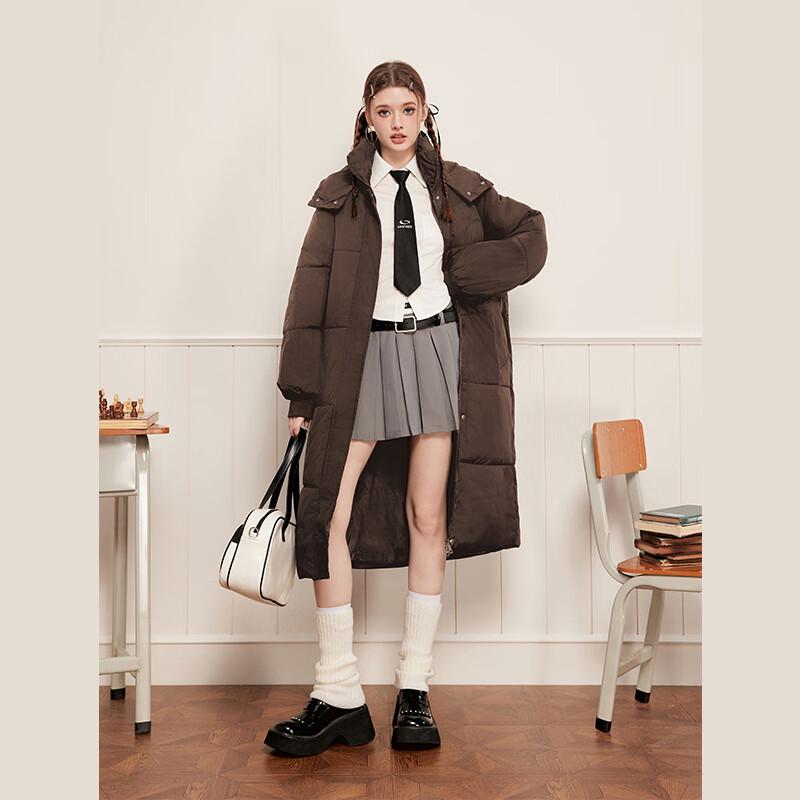 unifree Korean Style Long Padded Winter Coat