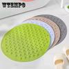 Круглый нескользящий коврик для душевой, коврик для ванной, коврик для ванной, домашний туалетный коврик с присоской, массажная подушечка для ног, предотвращающая падение