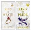 Король Гнева + Король Гордости АНГЛИЙСкий Набор из 2 Книг Мягкая Обложка США 182-2%