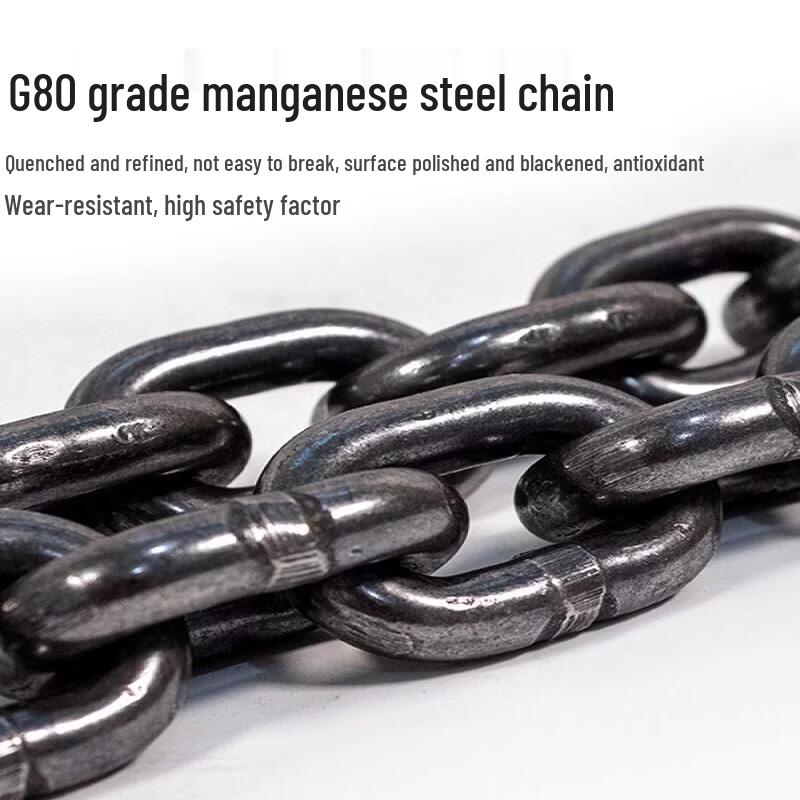 Durable Lifting Chain Sling with Three Hooks