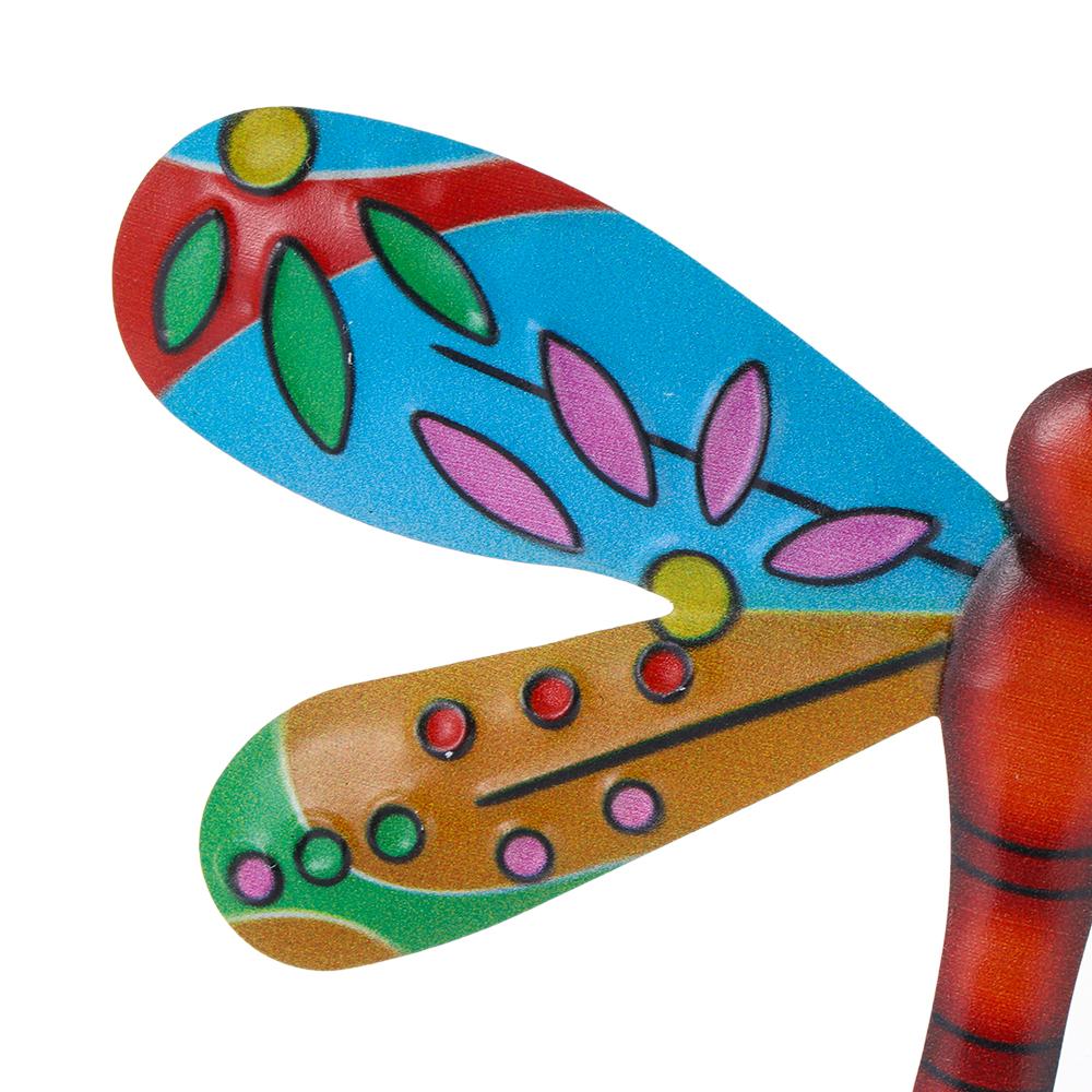 Indoor Outdoor Artwork Statue Metal Dragonfly Wall Decoration Garden Backyard Art Craft Sculptures