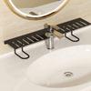 Water Drainage Faucet Storage Shelf Rustproof Cosmetic Storage Box Kitchen Sink Shelf  Shower