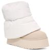 UGG Классические мини-дутики белые керамические женские кроссовки 1158275-WCRM
