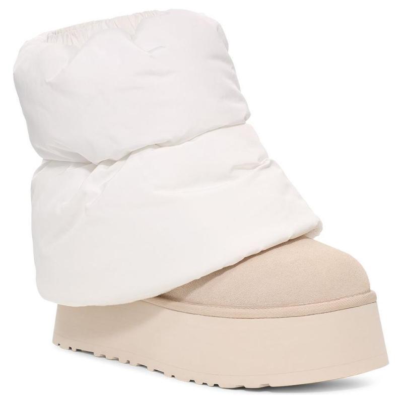 UGG Классические мини-дутики белые керамические женские кроссовки 1158275-WCRM