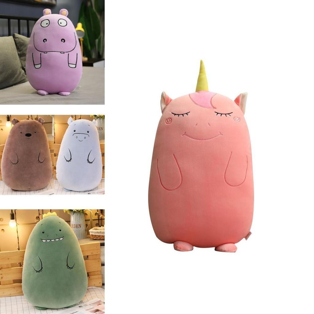 Stuffed Stuff Toys Toy Plush Plushie Dinosaur Bear Pillow Big Cat Pig Unicorn