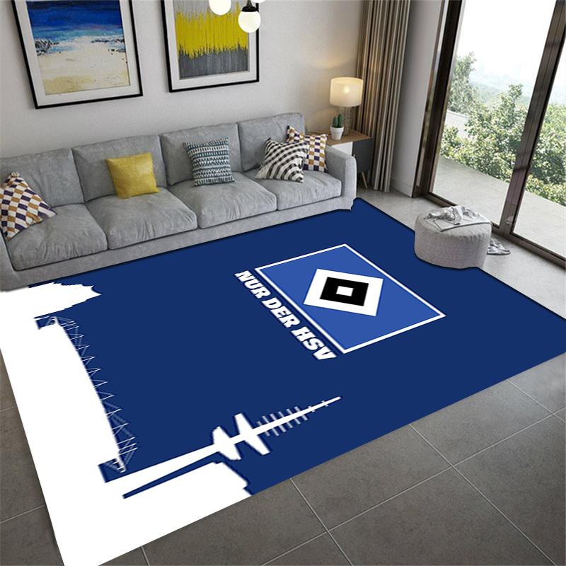 2025 New Hamburger Sportverein Carpet Rug for Living Room Bedroom Home Sofa Decoration,Kids play Non-slip Floor Mat 31