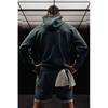 H M Sports Hoodie Loose Fit dryMove Dark Turquoise