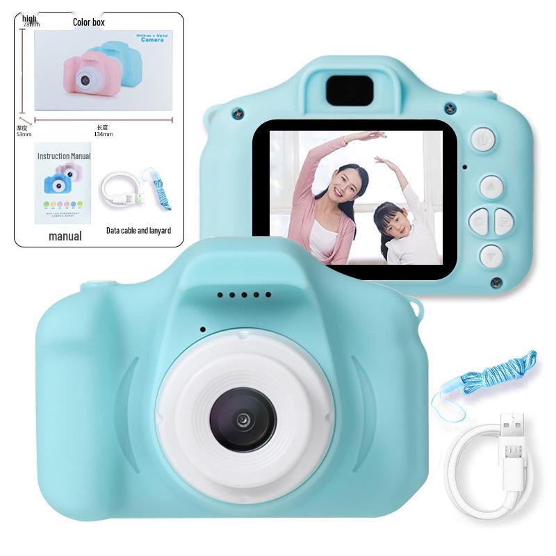 Cross-Border Digital Cartoon Kids Mini SLR Sports Camera Toy