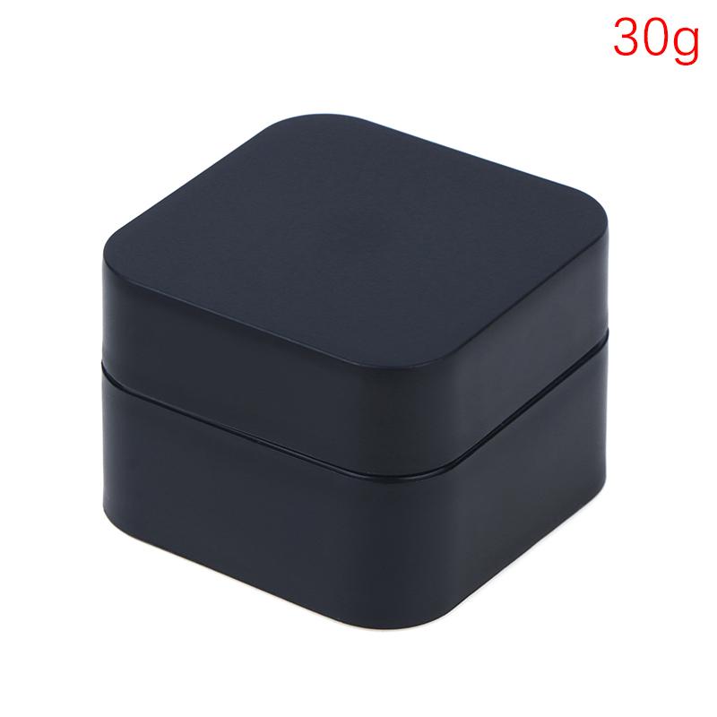 5G-50G пустые пластиковые квадратные контейнеры для косметики для дизайна ногтей баночка маленькая банка для образцов крема гель для ногтей пудра коробка лосьон для макияжа инструмент