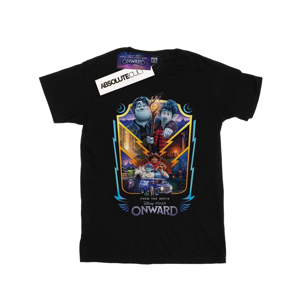 Disney Mens Onward Group Crest T-Shirt