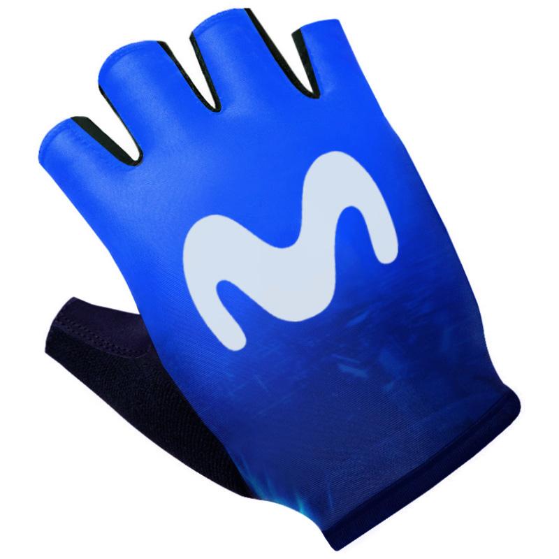 2025 ОАЭ велосипедные перчатки Half Finger Team FDJ мужские и женские шоссейные велосипедные перчатки для бега фитнеса спортзала езды на велосипеде спортивные перчатки