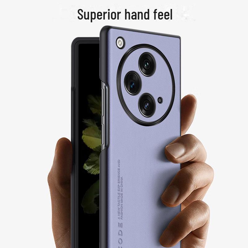 Защитный кожаный чехол для Oppo Find N3 Anti-Fall для All-Inclusive Hard Shell - новый дизайн Find N2