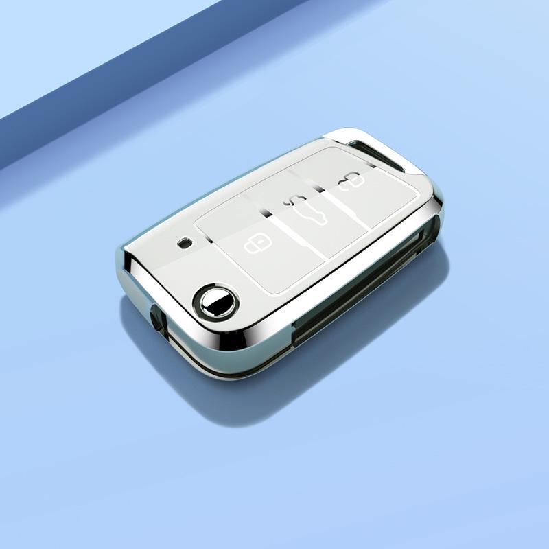 Чехол для ключа Volkswagen для Bora, Sagitar, Lavida, Jetta, Passat, Polo, Tiguan и Golf.