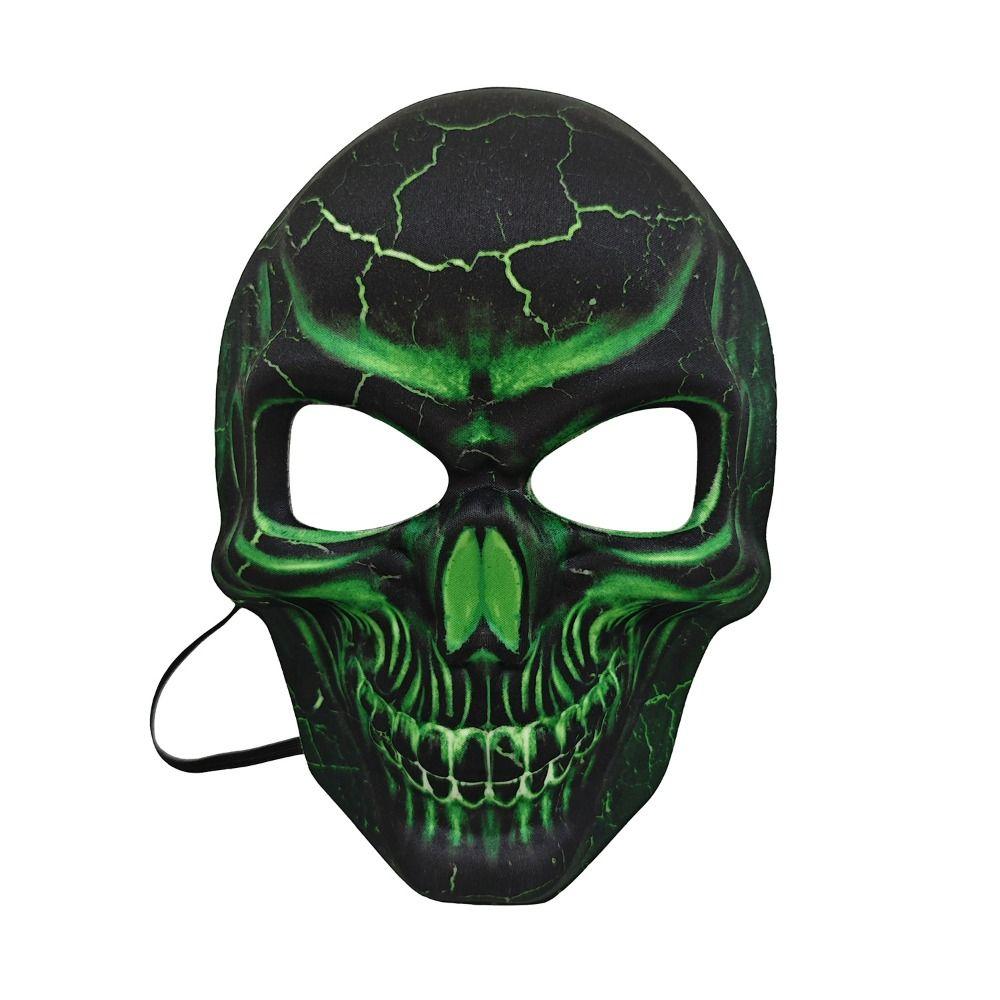 3D Skull Face Cover Soft Ghost Skull Mask Horrible Halloween Mask Party