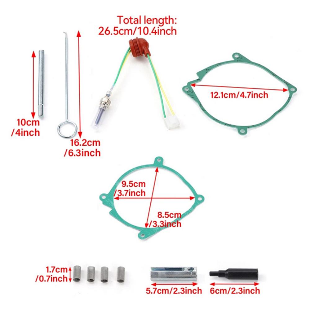 Комплект для технического обслуживания стояночного обогревателя мощностью 5 кВт/2 кВт, керамическая вилка для автоматического стояночного обогревателя, аксессуары для стояночного обогревателя с быстрым нагревом