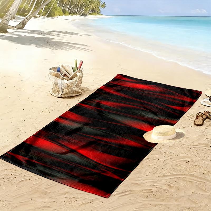 Football Club Beach Towel Suitable for Travel, Outdoor Activities, Swimming Pools, Yoga, Surfing, Camping, Hiking, Gym