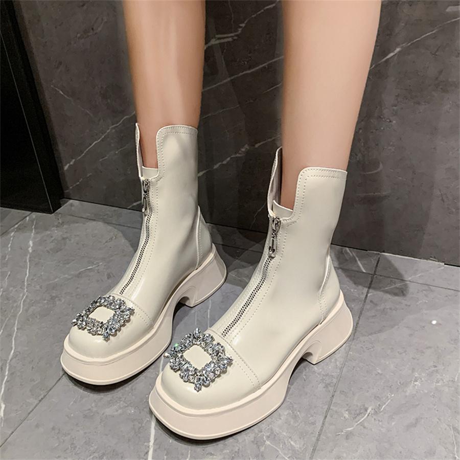 Новые модные зимние женские сексуальные сапоги на высоком каблуке: Теплый и удобный Chaussure Femme Zapatos Mujer