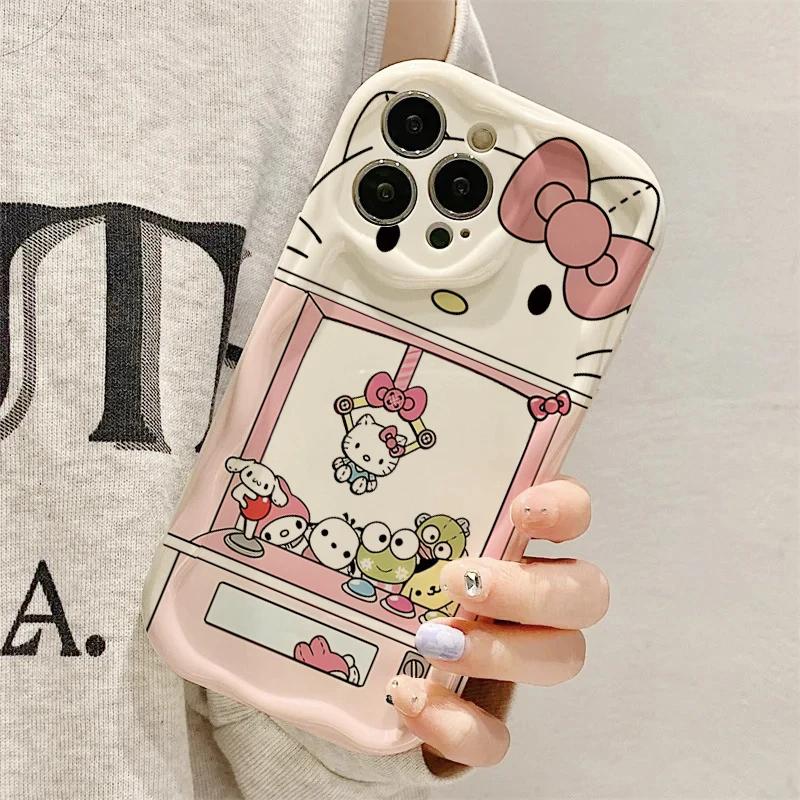 Чехол для телефона Xiaomi POCO X8 Pro 15T 5G M7 F7 X7 Pro M6 X6 F4 NFC X5 F6 5G Мультяшный Hello Kitty Корейский ТПУ Чехол