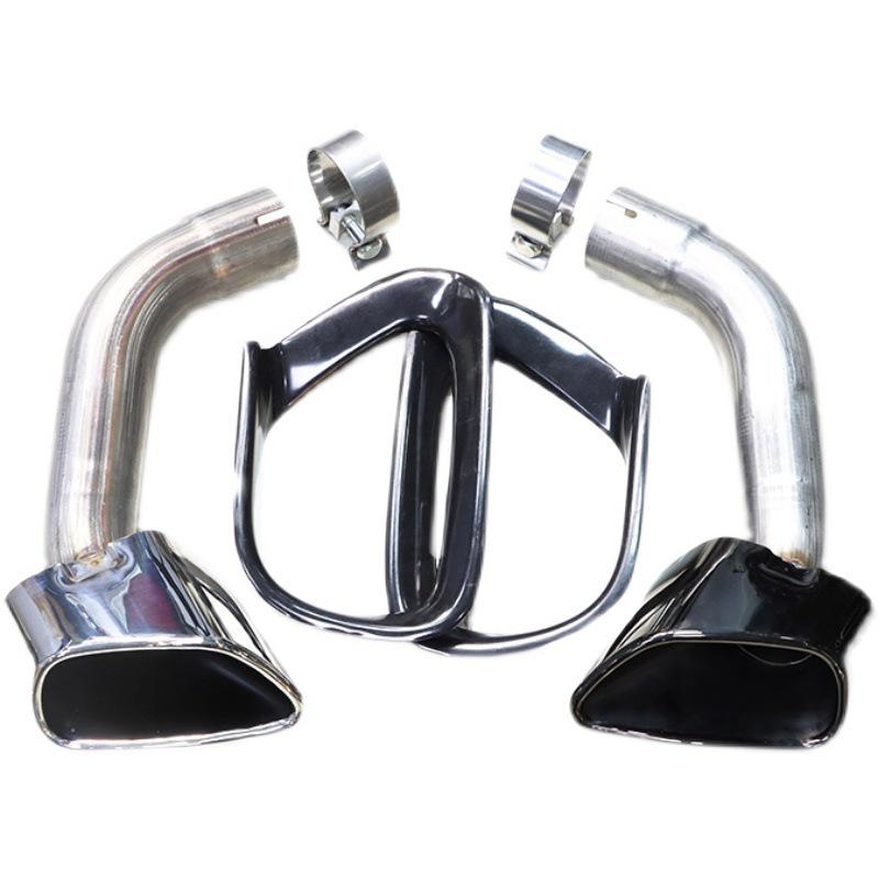 Квадратная насадка на глушитель из нержавеющей стали для BMW X5 E70 08-13