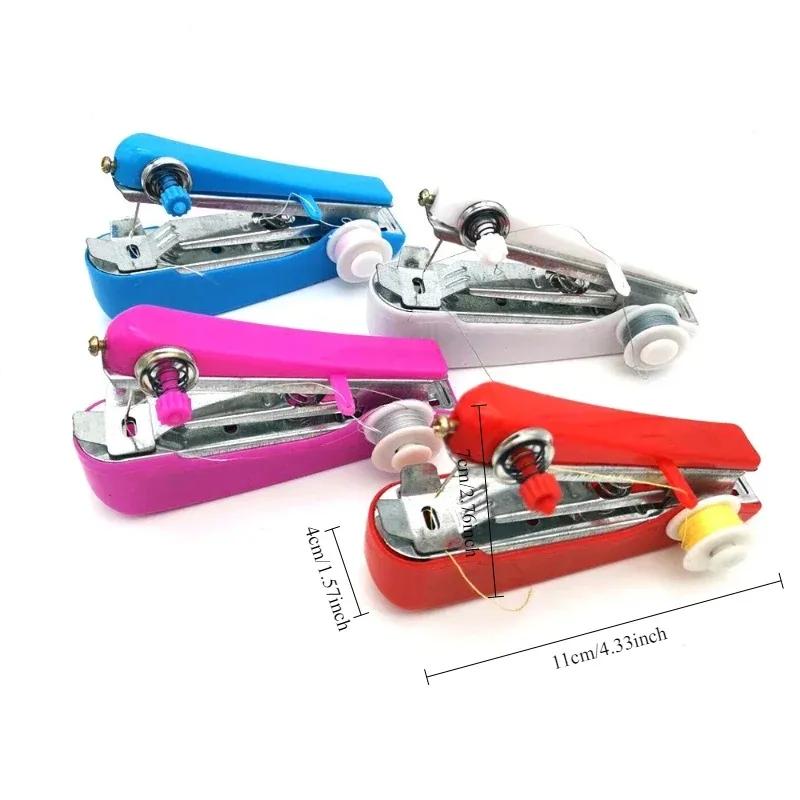 Портативная швейная машина мини швейная машина Бытовая Простая Рукоделие Ручная Обрезка Ремонт Одежды Ткань ручная швейная машина