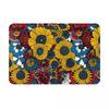Kizomba Samakaka Ankara Print African Pattern Wax Design Non-slip Doormat Floor Mat Carpet Rug for Kitchen Entrance Footpad Mats