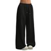 Women Sweatpants High Waisted Wide Leg Sport Pants Elastic Waistband Drawstring Stretchy Soft Breathable Workout Jogging Casual Pants Activewear