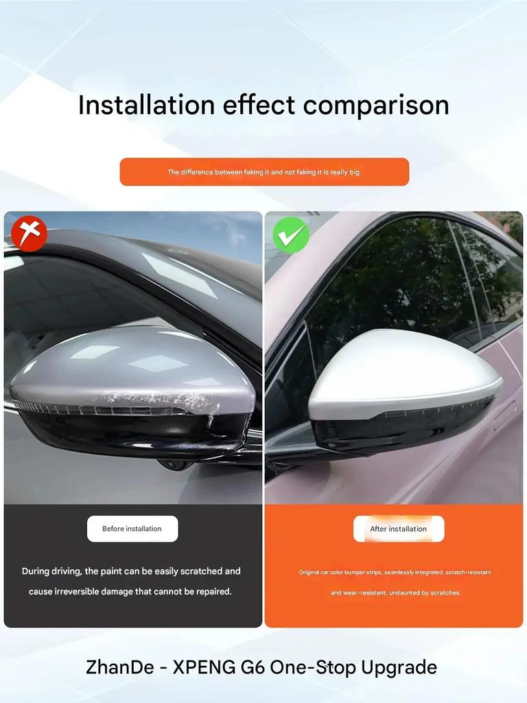 [Fast Shipping] XPENG G6 Side Mirror Anti-Collision Strips