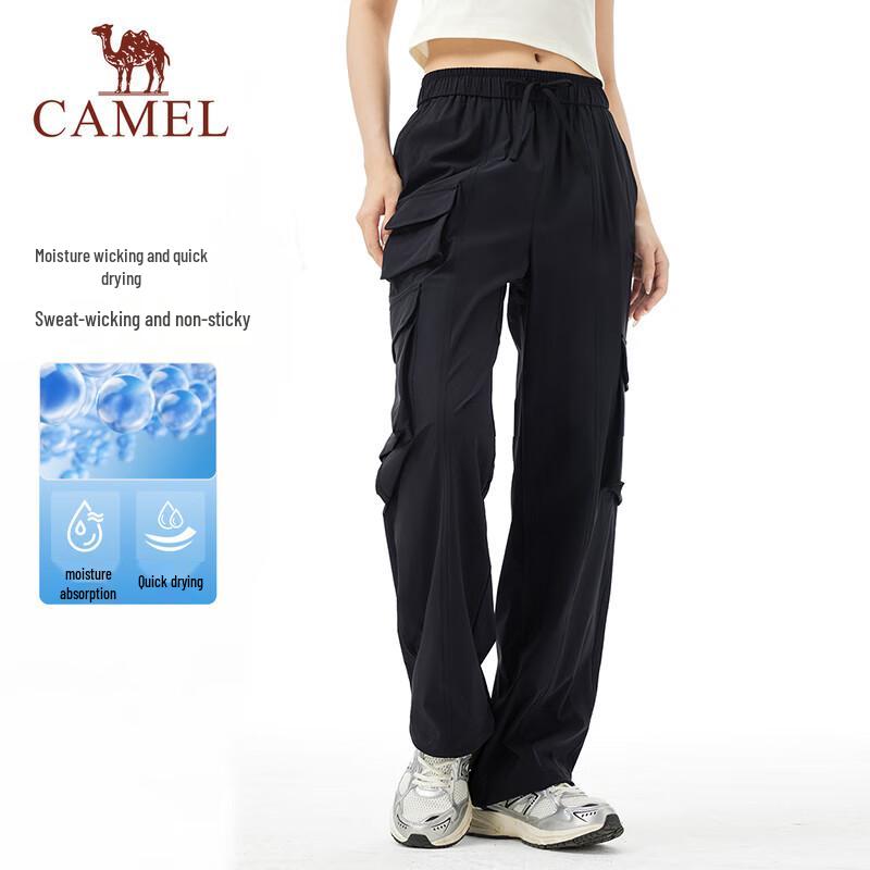 Camel Women's Outdoor Quick-Dry Cargo Hiking Pants