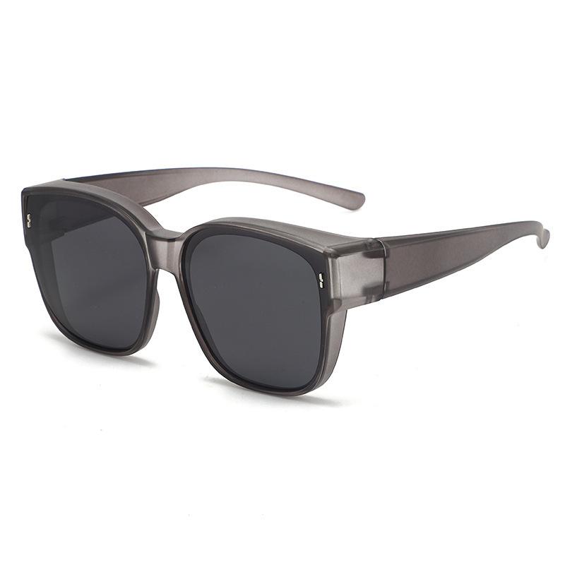 Набор очков Вертикальные солнцезащитные очки Мужские солнцезащитные очки Женские поляризованные очки для близорукости Водительские очки двойного назначения 2310