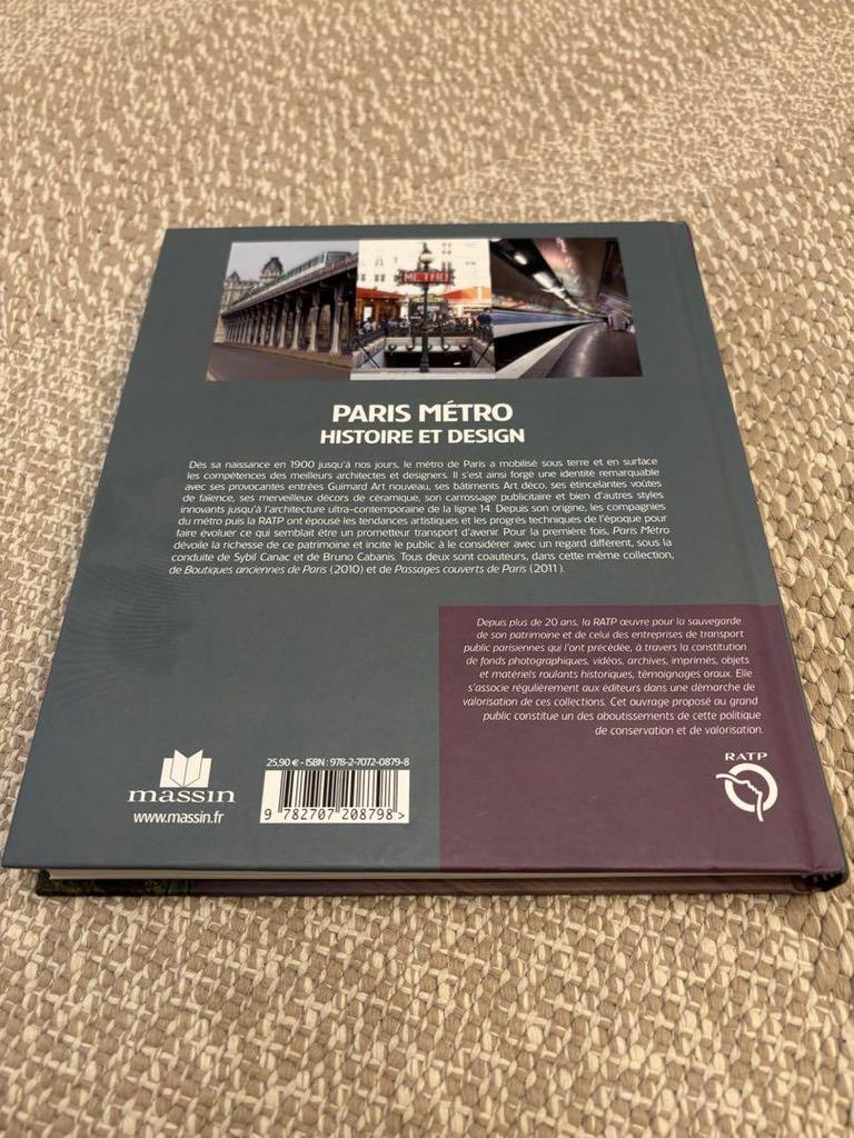 [Б/У] Парижское метро Иностранные книги ПАРИЖСКОЕ МЕТРО Книги по истории Отправка в тот же день