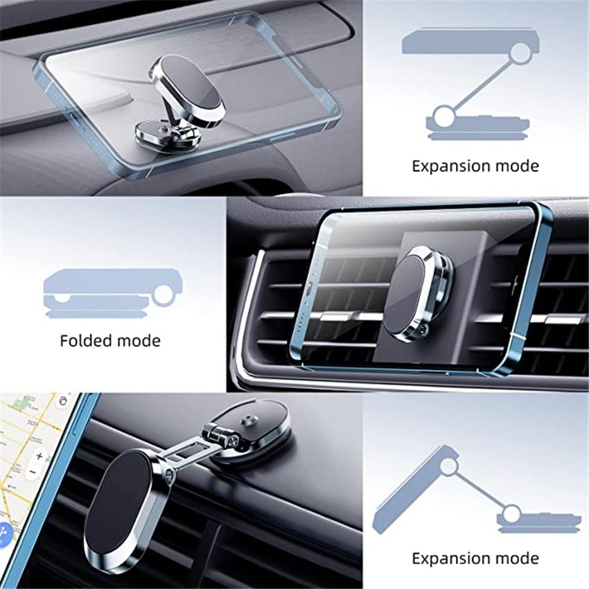 2023 Magnetic Car Phone Holder Smartphone Stand Gps Support For Car Accessory Tesla Y Volvo S90 Bmw X4 F26 Mg Zs Mazda Cx5