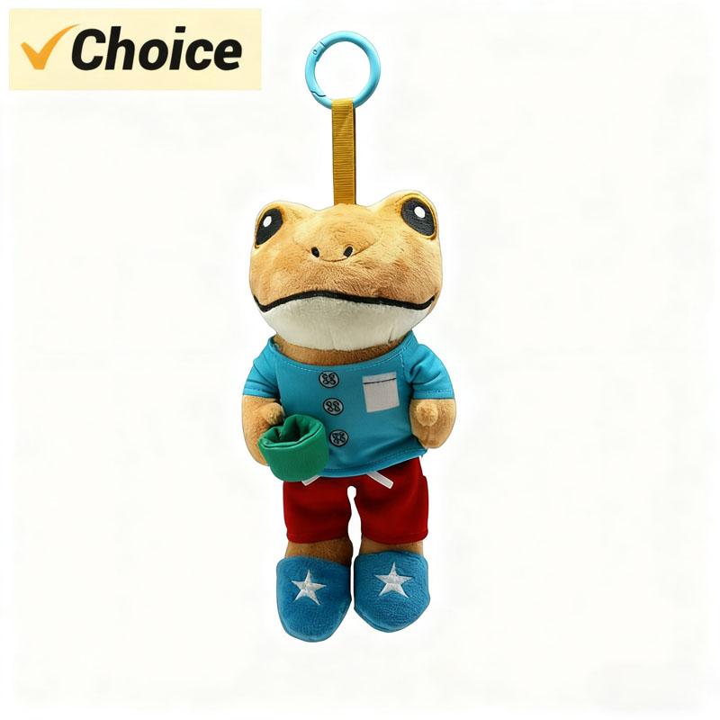 Sapo Concho Plush Dolls Cotton Frog Doll Anime Peripherals Soft Doll Collection Room Decoration Toy Kid Birthday Gifts