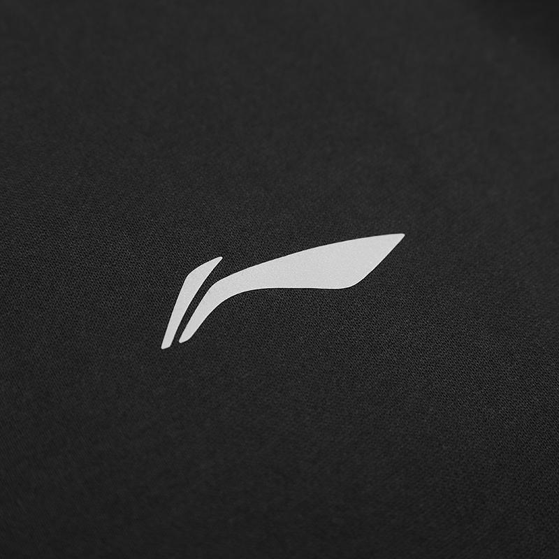 Мужские футболки Li Ning с круглым вырезом, средняя посадка YTLV061-1