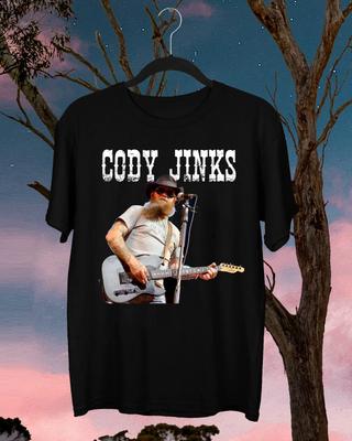 НОВАЯ Черная футболка Cody Jinks Live On Stage Полный размер S-5XL