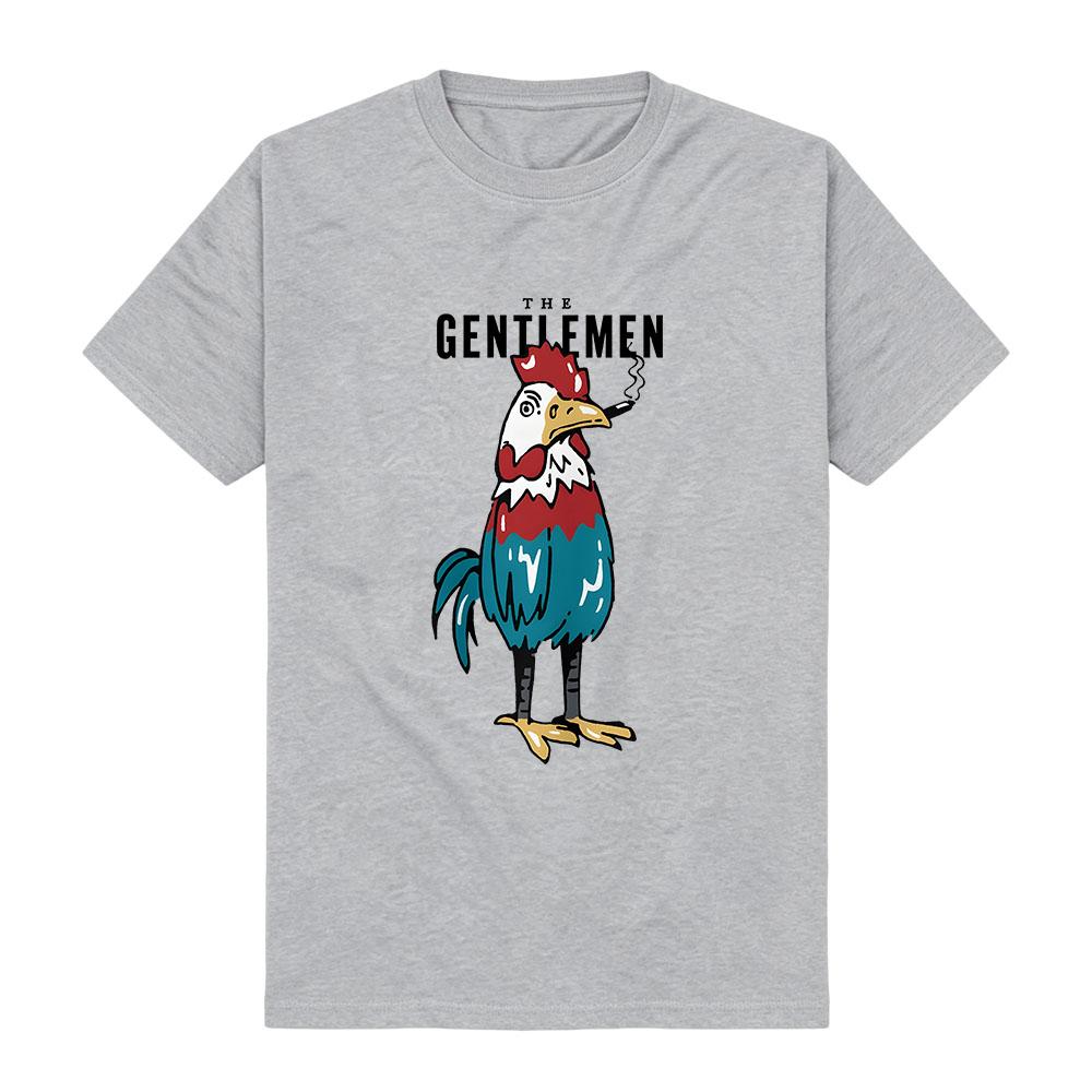 The Gentleman T-Shirt Be A Chicken Letter Print Merch Tees Short Sleeve Cotton Summer Unisex Streetwear Casual Graphic Women Top