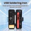 Умный USB-паяльник Маленький набор паяльника Портативный бытовой Type-C Интерфейс 1111 мАч 181~111℃ Сварочный припой Инструмент