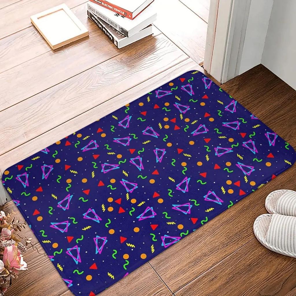 Arcade Carpet Non-slip Doormat Floor Mat Washable Carpet Rug for Kitchen Entrance Home Bedroom Footpad Mats