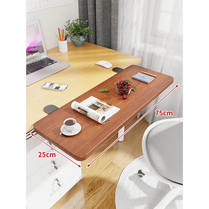 Складная настольная клавиатура с подставкой для рук: Удлиненный кронштейн для края стола для рабочей станции в общежитии